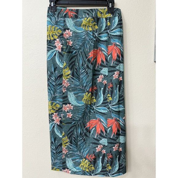 Ripskirt Hawaii Size XXL Bali Jungle Print Wrap Skirt Women’s Long - Picture 1 of 4